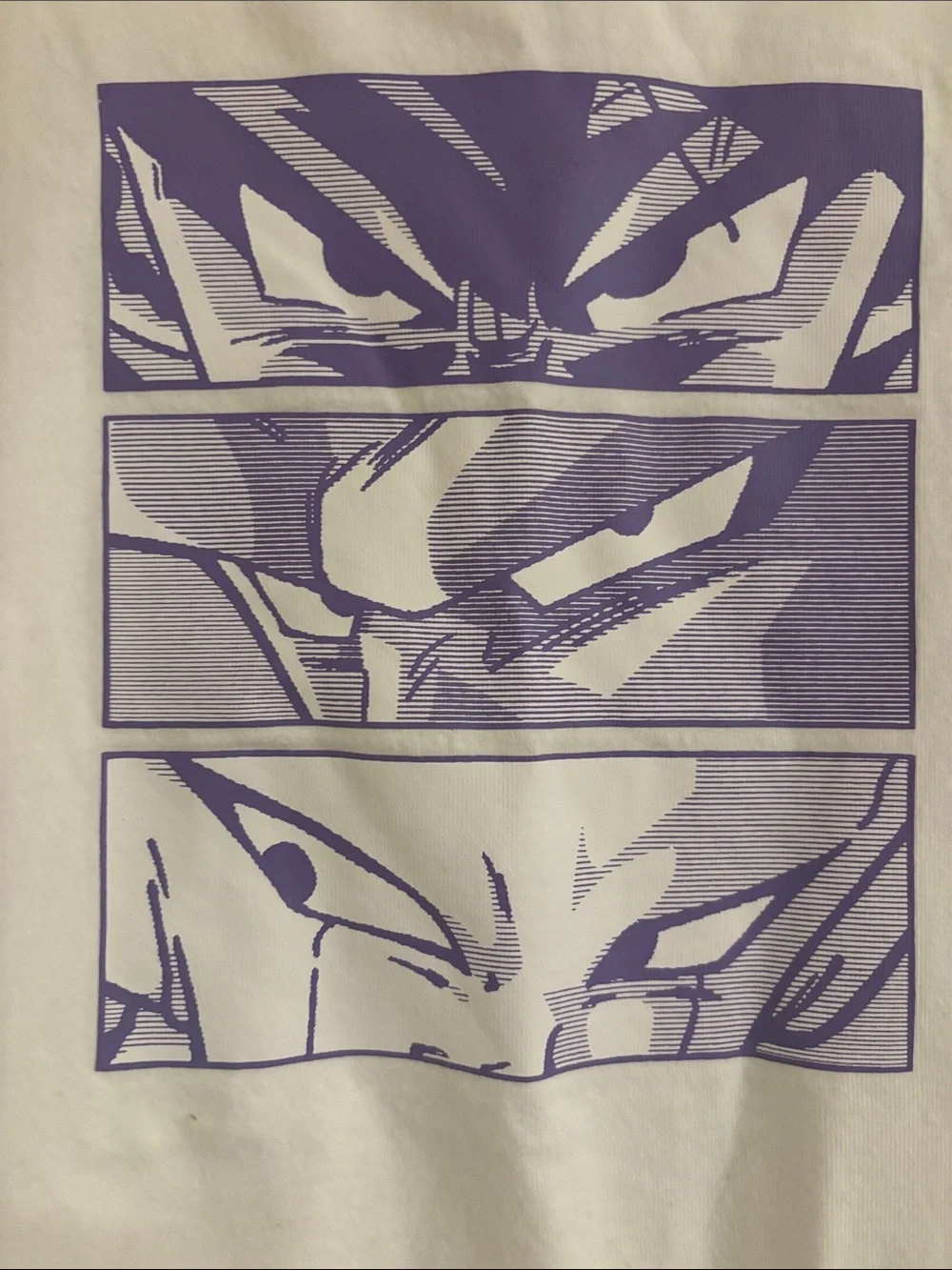 dragon ball z white crewneck